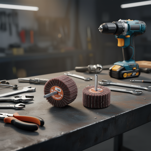 Fervi <b>Grinding</b> <b>Wheel</b> Mixed Stem Canvas Abrasive Cloth 100 Grit Max 9000 Rpm - Product Image 3