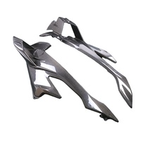 Aileron latéral fixe en fibre de carbone 3K pour moto S1000RR, accessoires intégrés, noir sergé léger