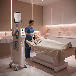 Appareil facial à oxygène Hydra, hydratant, resserre les pores, nettoyage en profondeur, raffermissant, élimine les rides, jet peel pour les lèvres - Product Image 6
