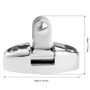Charnière de pont de bateau en acier inoxydable 316, matériel marin pour remplacement et réparation - Product Image 3