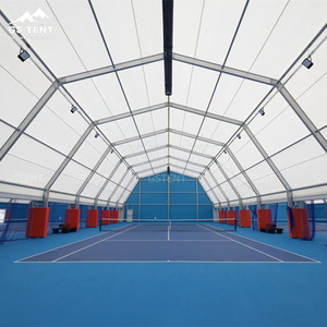 Cubierta de 40x30m <span class=keywords><strong>para</strong></span> Cancha de Bádminton, Carpa Poligonal <span class=keywords><strong>para</strong></span> Pistas de Pádel, Carpas de PVC Resistentes - Product Image 4