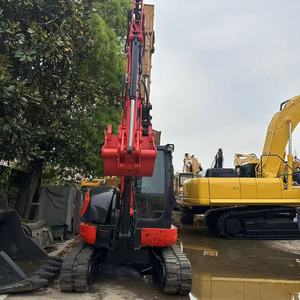 Mini-excavatrice sur chenilles d'occasion Kubota KX163-5 à bas prix avec moteur et pompe pour la production agricole 5 tonnes 163 Kx163 - Product Image 2
