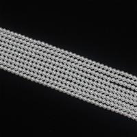 Perles d'imitation blanches australiennes, perles en verre en vrac, brins de perles de 4 mm pour la fabrication de bijoux, collier, bracelet, bricolage, vente en gros