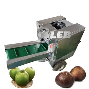 Melhor preço Old Coconut Husk Peeling Machine Máquina De Remoção De Fibra De Casca De Coco Pele Exterior Removendo A Máquina