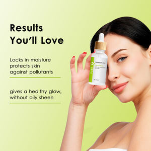 Suero Facial Antienvejecimiento, Nutritivo y Aclarante Natural de Marca Privada, Aceite de Escualano Vegano Puro para Rostro y Cuerpo - Product Image 4