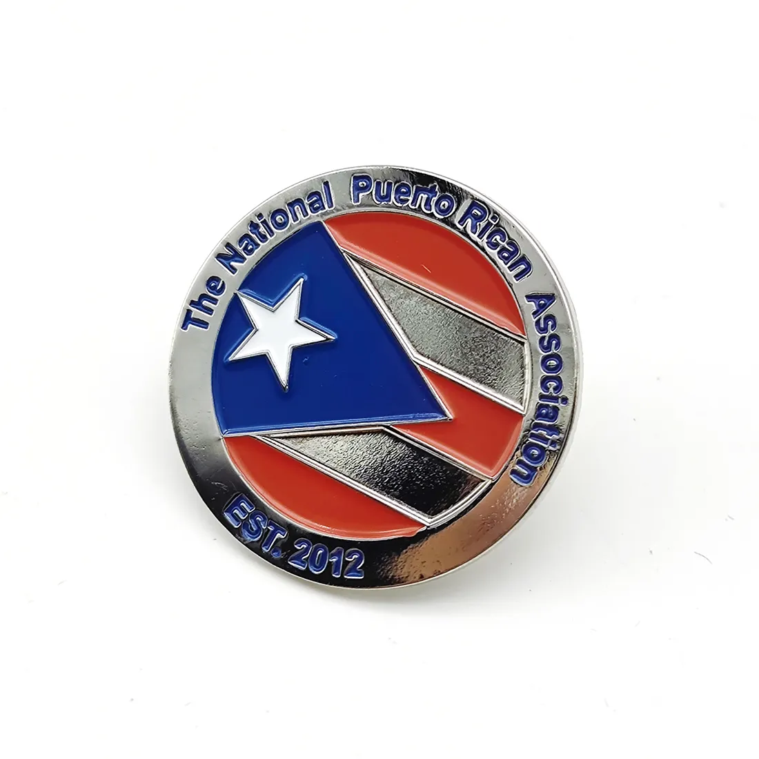Broche personalizado PIN de esmalte suave Puerto Rico Arabia Saudita EE. UU. Emiratos Árabes Unidos Rusia alemán Día Nacional Mexicano bandera Pin insignia de solapa