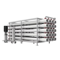 Système d'osmose inverse industriel 10m³/h, équipement de traitement de l'eau par osmose inverse 10T/H pour l'alimentation des chaudières, l'industrie chimique et alimentaire