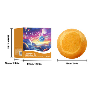 高品质瑞彩轩多色浴盐球海盐80克天然深层滋养温和清洁肌肤改善粗糙 - Product Image 5