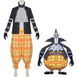Disfraz de One Piece Gecko Moria para adultos y hombres, traje de Anime para Halloween, pantalones de fibra de celulosa regenerada - Product Image 1