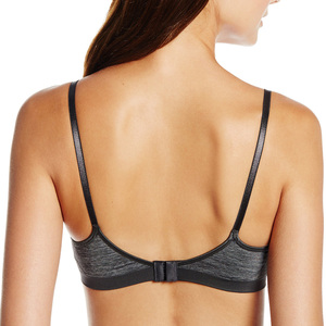Womens Wireless Padded Ice Silk Girl Hot Sexy Photos Plus Size Seamless <strong>Bra</strong> and Panty Set <strong>Uk</strong> Size Women Low Back - Product Image 6