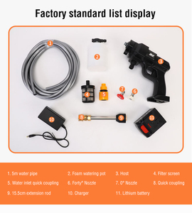 Pistola per Pulizia ad Alta Pressione, per Lavaggio Auto, Lavaggio Pareti e Pavimenti, Strumento Portatile per Irrigazione Fiori - Product Image 4