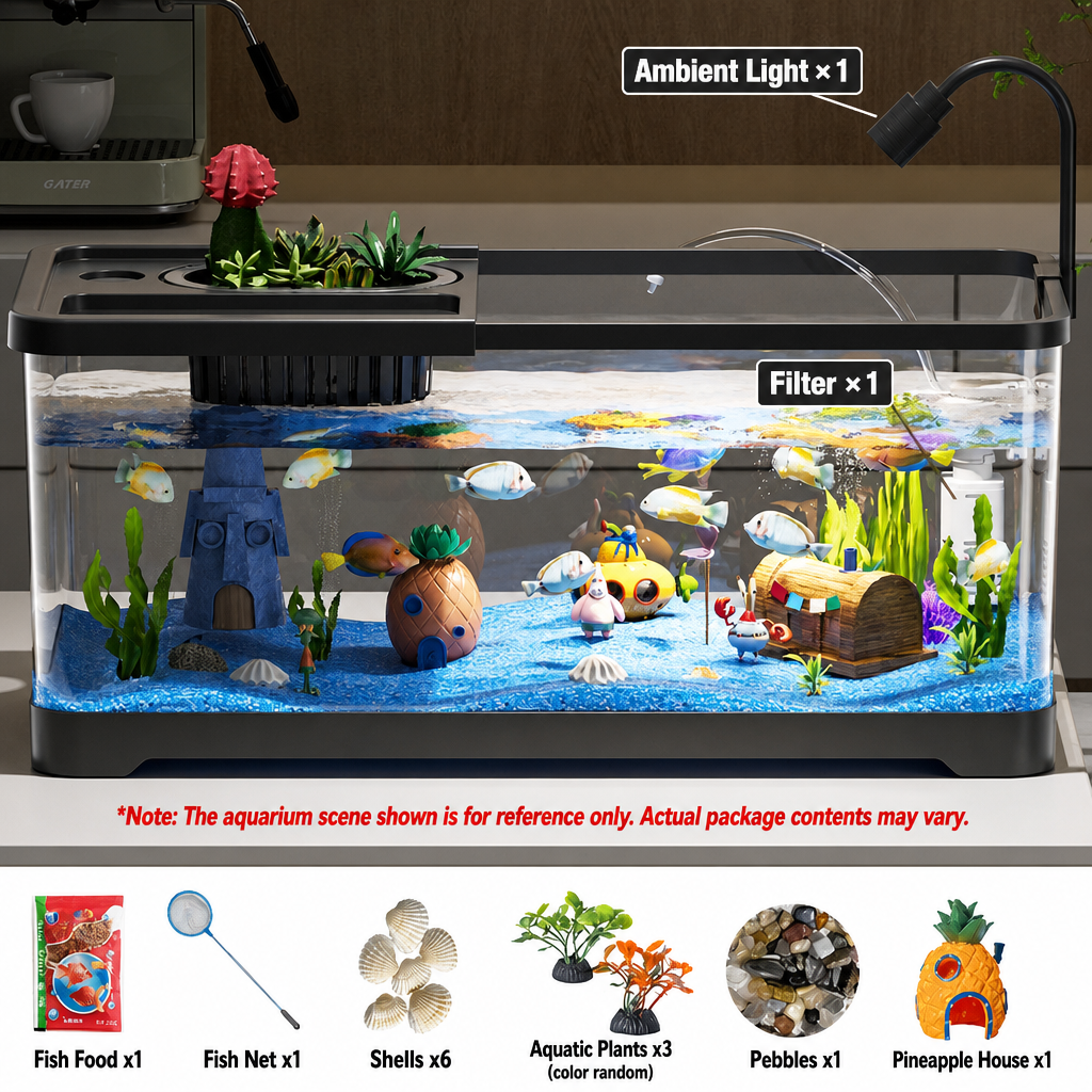 Black with lid [Pineapple House Eight-piece Set]