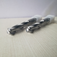 Fraise à dégrossir spirale à 2 dents en carbure monobloc haute précision personnalisable ODM/OEM pour centre d'usinage CNC, gravure et fraisage