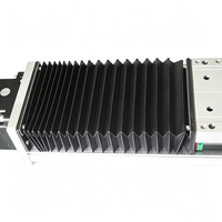 Module linéaire à vis à billes robuste de 120 mm avec soufflet de protection anti-poussière, actionneur linéaire CNC pour automatisation de portique