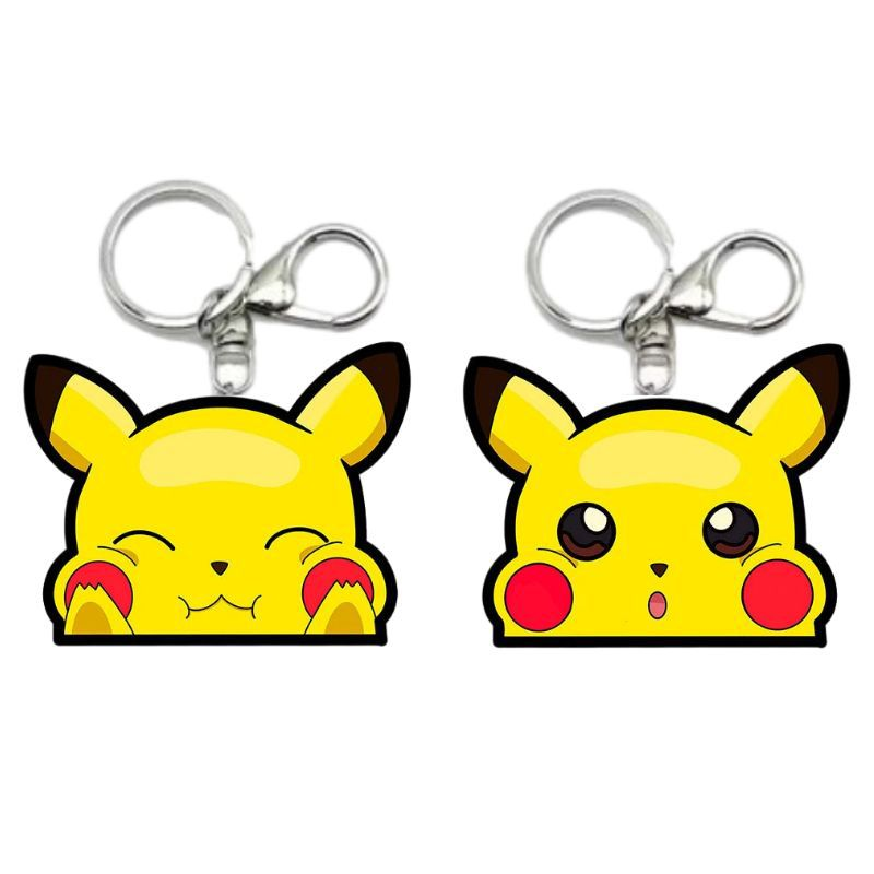 3D Motion Anime Keychain Non Toxic