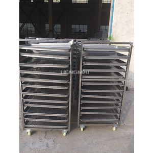 فرن تجفيف متعدد الوظائف بتدوير الهواء الساخن، غرفة تجفيف الطعام، معدات تجفيف الأقحوان - Product Image 2