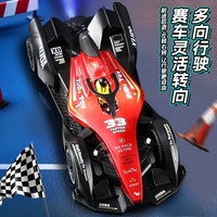 Voiture de course RC 4DRC F1 Formule 1, 8 canaux, électrique, avec pulvérisation d'eau, 2,4 GHz, haute vitesse, drift, télécommandée, jouet avec détection par montre