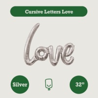 Ballon Aluminium Love Lettre Cursive 18 24 Pouces Rouge Saint Valentin Mariage Fabricant OEM Mylar Usine Auditée FAMA BSCI