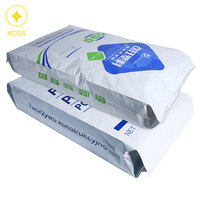 Sac en aluminium thermoscellé imprimé sur mesure de 25 kg pour produits chimiques, aliments pour animaux, sac en aluminium lourd