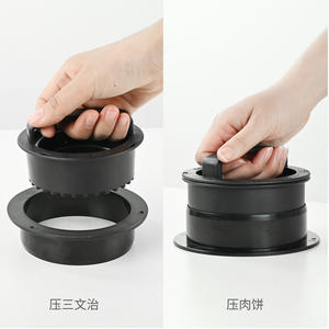 เครื่องทำเบอร์เกอร์แบบกดมือ ยี่ห้อหยางเจียง ทำจากพลาสติก PP สำหรับทำเนื้อเบอร์เกอร์ อุปกรณ์ครัว - Product Image 2