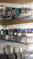 Machine à crème glacée automatique commerciale saveur molle servir Fastfood Restaurant et Milktea Shop sorbetière