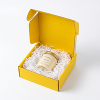 Emballage cadeau de luxe en carton ondulé, écologique, recyclable, pour petites entreprises, faible MOQ, matériaux recyclés, vente en gros