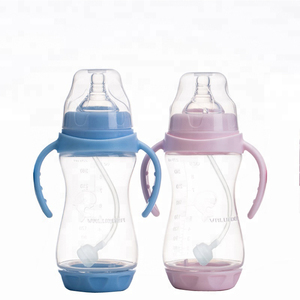 Produits pour Bébé Personnalisés pour Coffret Cadeau Nouveau-né, Biberons de 4oz <span class=keywords><strong>Tétine</strong></span> <span class=keywords><strong>Débit</strong></span> Lent Niveau 2 et Biberons de 8oz Modèle Vache en PET - Product Image 2