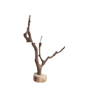 Solid Wood <b>Tree</b> Branch Display <b>Stand</b> For Jewelry And Decorations - Product Image 5