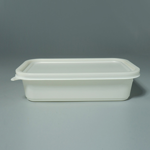 Microwavable leva embora lancheira descartável biodegradável do PLA do recipiente de alimento