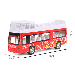 ร้อน Saling สองชั้น1/32ขนาด<span class=keywords><strong>รถ</strong></span>โมเดลรถของเล่น<span class=keywords><strong>2</strong></span>ประตูเปิด Pullback Diecast <span class=keywords><strong>รถ</strong></span><span class=keywords><strong>บัส</strong></span>รุ่น - Product Image 4