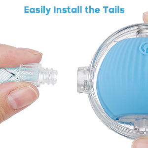 Balle automatique intelligente pour animaux de compagnie, jouet interactif pour chiens et chats, jouet auto-entretenant résistant aux morsures - Product Image 3