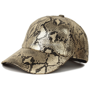 Belleworld Groothandel Honkbal Hoed Op Maat Print Verstelbare Outdoor Vissen Unisex Sport Hot Selling Pu Slang Huid Hoed - Product Image 5