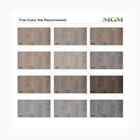 Carrelage en vinyle composite allemand SPC Revêtement de sol 8mm Matériau de décoration étanche