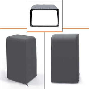 ผ้าคลุมเครื่องปรับอากาศอื่นๆ 40x46x75 ซม. สายรัดป้องกันฝุ่น ใยโพลีเอสเตอร์ สีเทา สีดำ สีขาวนวล ทันสมัย เรียบง่าย ทุกฤดูกาล - Product Image 1