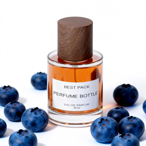 Flaconi di Profumo in Vetro Vuoti di Lusso Personalizzati 30ml/50ml/100ml con Tappo Dorato/Argentato e Diffusore in Legno Lucidato con Pompa Spray - Product Image 5