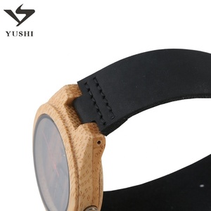 <span class=keywords><strong>นาฬิกา</strong></span>ไม้ผู้ชาย Erkek Saat,<span class=keywords><strong>นาฬิกา</strong></span>ผู้ชาย<span class=keywords><strong>นาฬิกา</strong></span>ควอตซ์หนังไม้ไผ่หรูหราทำในประเทศจีน - Product Image 3