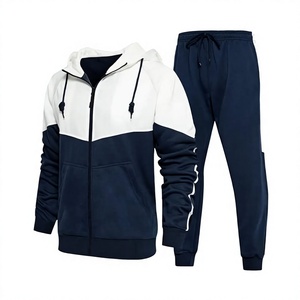 Chándal Unisex de Color Sólido con Capucha, Cortavientos, Ligero, de Manga Larga, con Cierre de Cordón, Ropa Casual de Invierno, 100% Algodón - Product Image 3