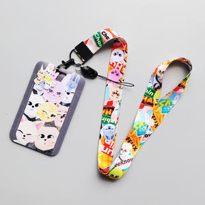 Benutzer definiertes Logo Wasserdichte umwelt freundliche Digitaldruck-Polyester-Lan yards für ID-Karte - Product Image 4