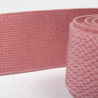 Sangle élastique transparente haute résistance réutilisable et écologique de 15-350 mm en polyester et coton pour filaments de pêche