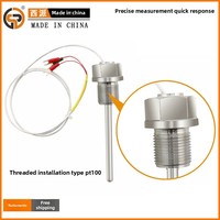 Sonde de température industrielle antidéflagrante en platine, thermistance et thermocouple de type K PT100, à montage en surface, ODM OEM