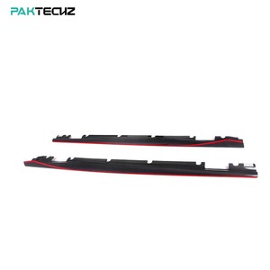 Paktechz, piezas de fibra de carbono seca, Kit de carrocería, faldas laterales para <span class=keywords><strong>Mercedes</strong></span> <span class=keywords><strong>Benz</strong></span> W176 <span class=keywords><strong>A200</strong></span> <span class=keywords><strong>Sport</strong></span> A260 A45 2013 - 2018 - Product Image 2