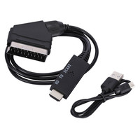 Convertidor HDMI a Scart, Cable de Audio y Video Macho a Macho, Gran Venta