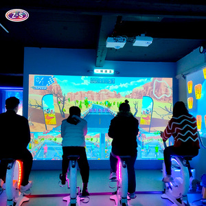 สื่อสารมวลชนแบบปรับแต่งได้ รองรับการเล่นหลายคน พร้อมระบบฉายภาพ AR สร้างประสบการณ์การขับขี่ที่สมจริง สำหรับ Zs-ip021022 ดีไซน์ปลอดภัยและแข็งแรง ทนทาน - Product Image 4