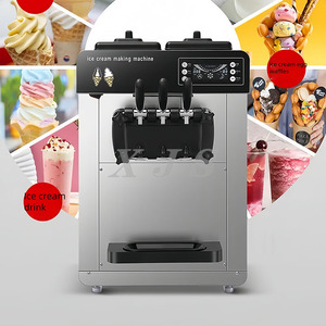 Máquina para Hacer Conos de Helado Suave, 3 Sabores, Máquina para Rellenar Rollos de Helado de Yogur, Máquina para Hacer Helados - Product Image 2