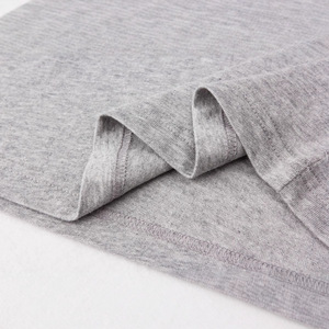 Camiseta de Trabajo para Hombre, Cuello Redondo, Manga Corta, Corte Holgado, Color Sólido, 160g, Poliéster-Algodón, Secado Rápido, Transpirable - Product Image 3