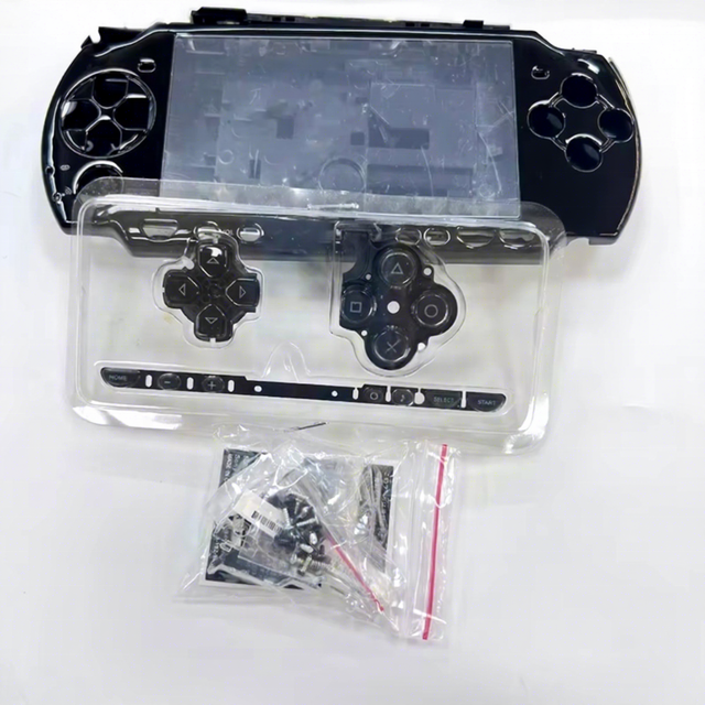 Full Replacement Shell Case Cover Faceplate Set Repair Part for PSP 1000 Housing