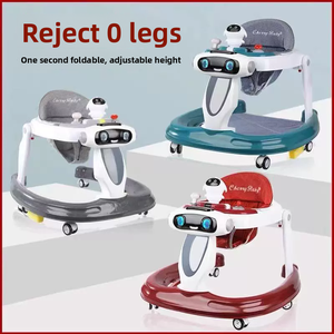 उच्च गुणवत्ता 3 1 मल्टीफंक्शनल बेबी वॉकर संगीत फोल्डिंग एंटी-रोलोवर बेबी वॉकर थोक - Product Image 6