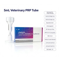 Tubes de traitement PRP vétérinaires 5 ml pour le soin des articulations des chiens seniors, lot de 10, vente en gros