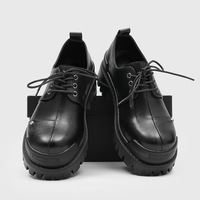 Nouveautés : Chaussures Derby à plateforme pour hommes avec semelles rehaussantes – Produits en dropshipping