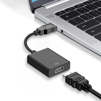 USB3.0 kabel konverter Port HDTV USB 3.0 a ke, adaptor grafis eksternal untuk LCD TV Gratis Driver kabel Audio Video